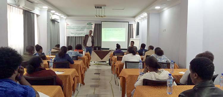 Rights of Persons with Disabilities and Advocacy Methods Training’ held in Addis Ababa